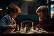 © Rawpixel.com - Chess game boy concentration.