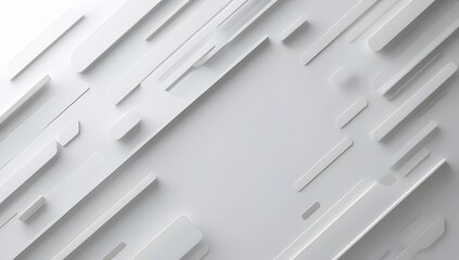 Poster - white abstract modern background