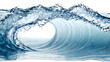 © Pixelhub - Splashing water wave isolated on white or transparent PNG background