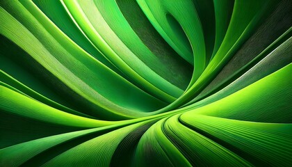 dynamic abstract background with directional lines; bright green swirling stripes