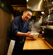 © Logmotion - japanese Ramen noodle restaurantt chef