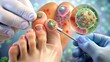 © Sirinporn - fungal toenail infection diagnosis techniques mood