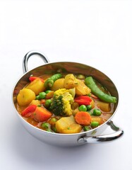 Wall Mural - Close Up of Delicious Indian Vegetable Curry in a Bowl