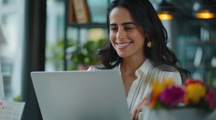 Woman Business Professional with Laptop