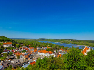 Kazimierz Dolny on the Vistula River. Beautiful town in Poland