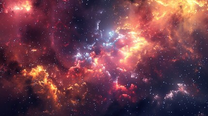 Sticker - cosmic space wallpaper