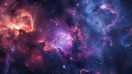 Canvas Print - cosmic space wallpaper