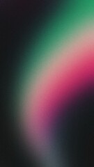 Gradient like wavy bands on black background, abstract, noise