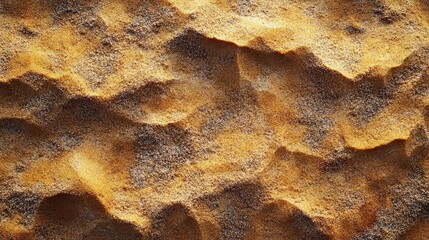 Textured surface resembling sandy terrain or rock formations.