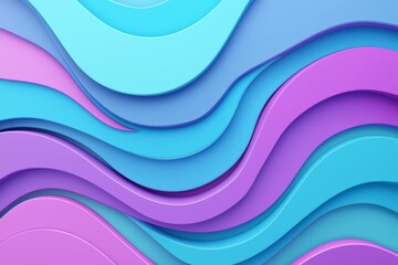 Poster - the abstract 3d render opens up a whole world of unexplored geometry and texture