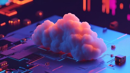 Poster - cloud integration and data synchronization via data streams.