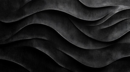 Abstract background with dark gray wa. Ai generated