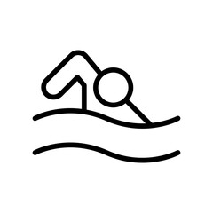 Poster - Swimming icon