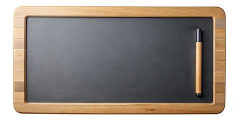 Sticker - slate board with digital interface for writing and drawing