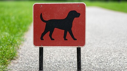 A cautionary sign at a city park, displaying regulations for public use, including restrictions on littering and guidelines for pet owners, public safety, controlled caution