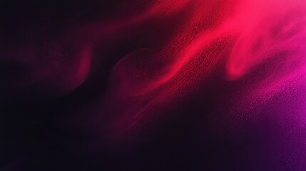 Wall Mural - dark abstract atmosphere, vibrant magenta and crimson light rays, ethereal smoke patterns, dramatic shadows, cinematic colored fog, moody atmospheric lighting, surreal dreamscape