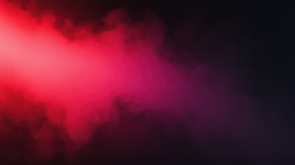 Wall Mural - dark abstract atmosphere, vibrant magenta and crimson light rays, ethereal smoke patterns, dramatic shadows, cinematic colored fog, moody atmospheric lighting, surreal dreamscape