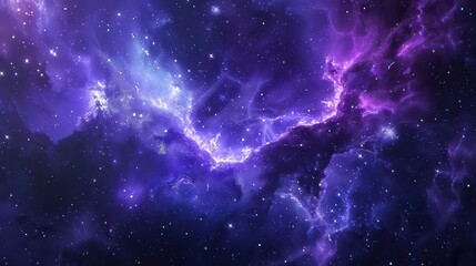 Wall Mural - vibrant nebula explosion in deep space swirling cosmic dust and glowing gases create a mesmerizing celestial spectacle against the backdrop of distant stars