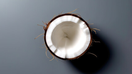 Wall Mural - Coconut in a close-up cut