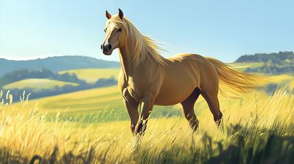 Wall Mural - beautiful horse