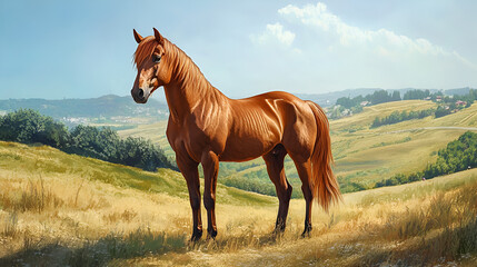 Wall Mural - beautiful horse