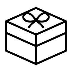 Poster - Gift box icon