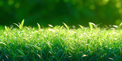 Poster - Summer green garden