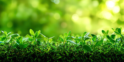 Poster - Summer green garden