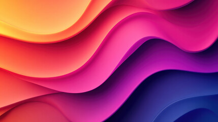 Abstract colourful wavy texture with bright gradients.