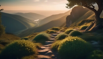 Wall Mural - fantasy landscape