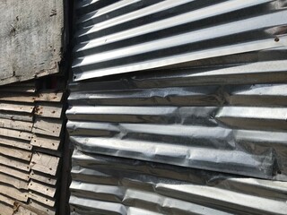 Corrugated iron, shabby chic, favela, shanty town, township 