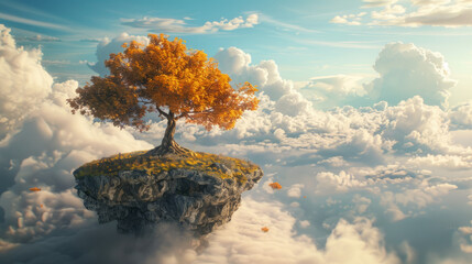  Nature elements: 3D trees, mountains, or clouds that create a natural background and a lively atmosphere.