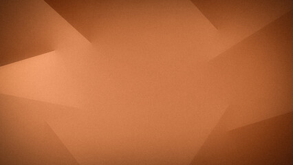 Wall Mural - warm brown gradient background with smooth, grainy texture and abstract geometric shapes. perfect fo