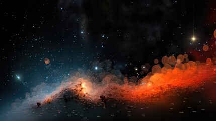Wall Mural - a mesmerizing abstract background with a blend of vibrant colors and swirling shapes.