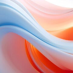 Abstract color flow