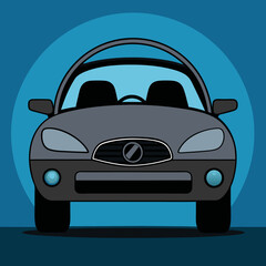 i need car drive logo, vector illustration cartoon