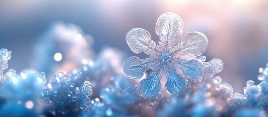 Sticker - A Single Snowflake, a Winter Wonderland