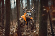 © soupstock - Buck deer in camouflage during fall hunting season