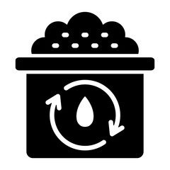 Sticker - Composting Icon