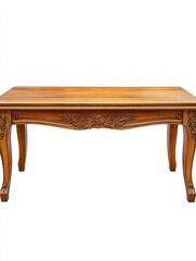 Poster - Elegant Ornate Wooden Table.