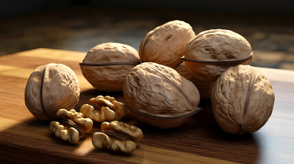 Walnut harvest