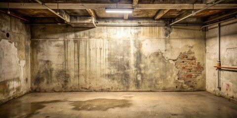 Textured old concrete wall in the basement , basement, concrete, wall, aged, rough, vintage, weathered, gritty, grunge