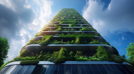 Canvas Print - Green Architecture: A Sustainable Vision