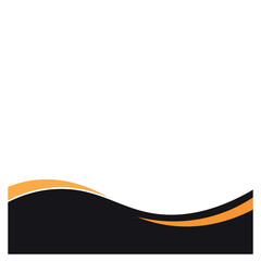 Curved Header Footer