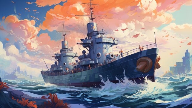Navy Day November 20 Generative AI