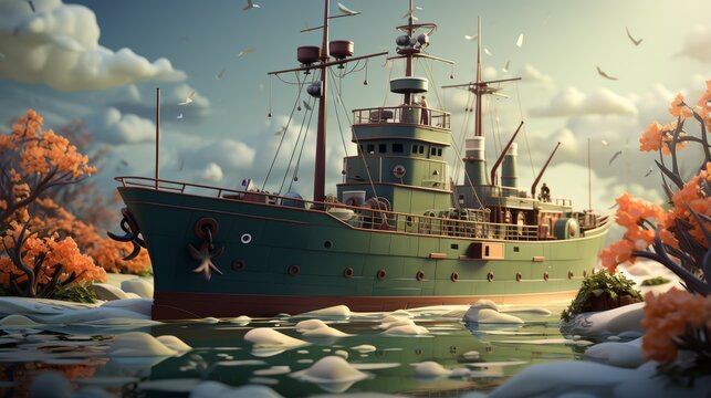 Navy Day November 20 Generative AI