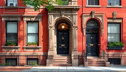 Wall Mural - entrance to the old house