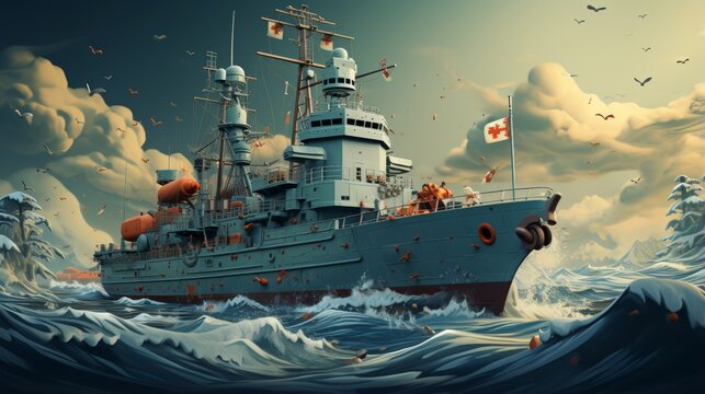 Navy Day November 20 Generative AI
