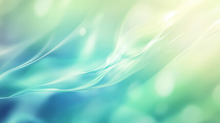 Poster - A blurry background with soft blue and green colors. The background has a smooth, shiny texture that makes it look like a website banner or header.