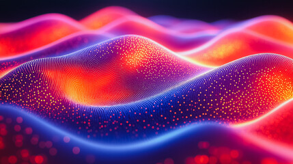 Poster - Bold abstract 3D background with striking contrasts and complex details, ideal for enhancing visual storytelling and innovative designs.